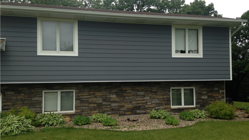 Siding Project in Fertile, IA by Midwest Construction