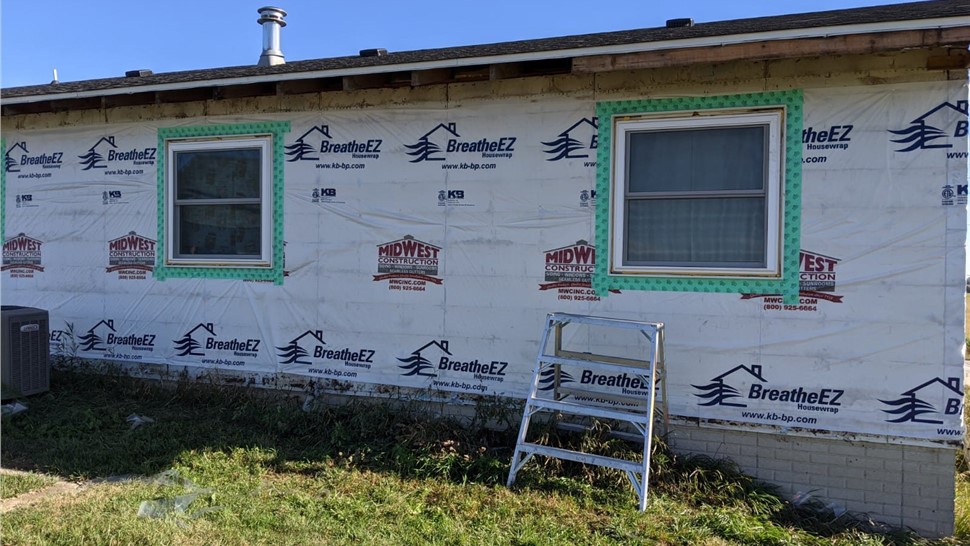 Siding Project in Hampton, IA by Midwest Construction