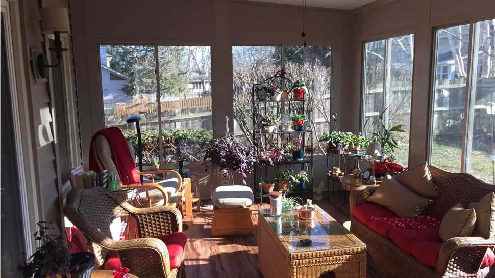 Sunroom Project Project in West Des Moines, IA by Midwest Construction
