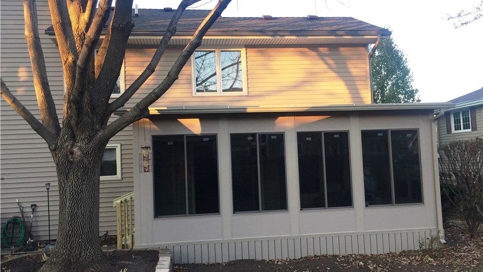 Sunroom Project Project in West Des Moines, IA by Midwest Construction