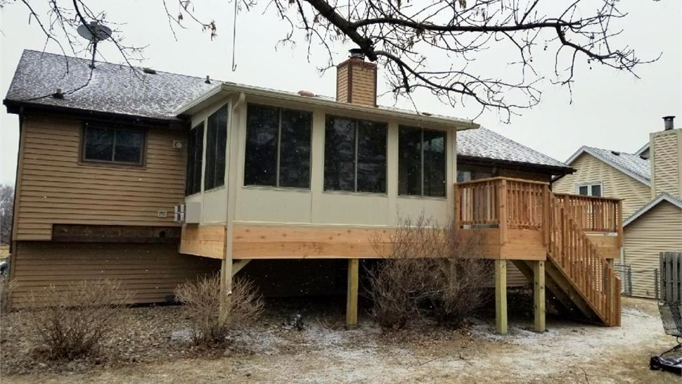 Sunroom Project Project in Urbandale, IA by Midwest Construction