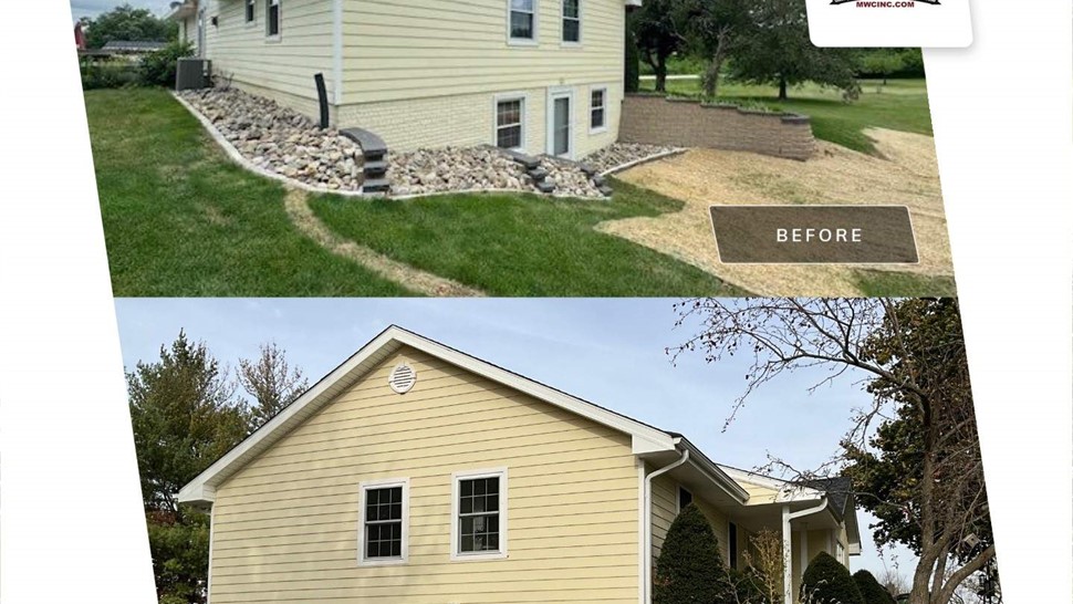 Decks, Seamless Gutters, Siding Project in Norwalk, IA by Midwest Construction