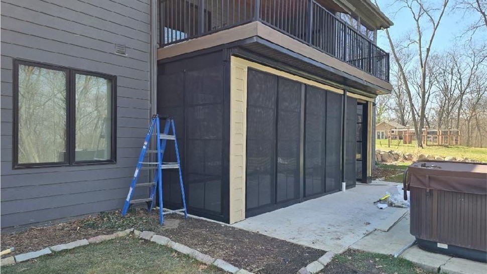 Sunrooms Project in Van Meter, IA by Midwest Construction