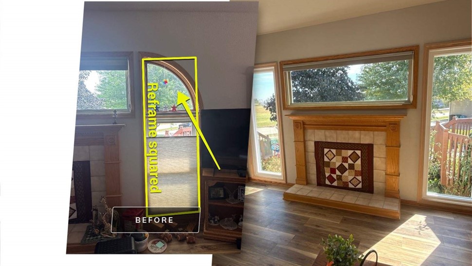 Doors, Patio Doors, Windows Project in Newton, IA by Midwest Construction