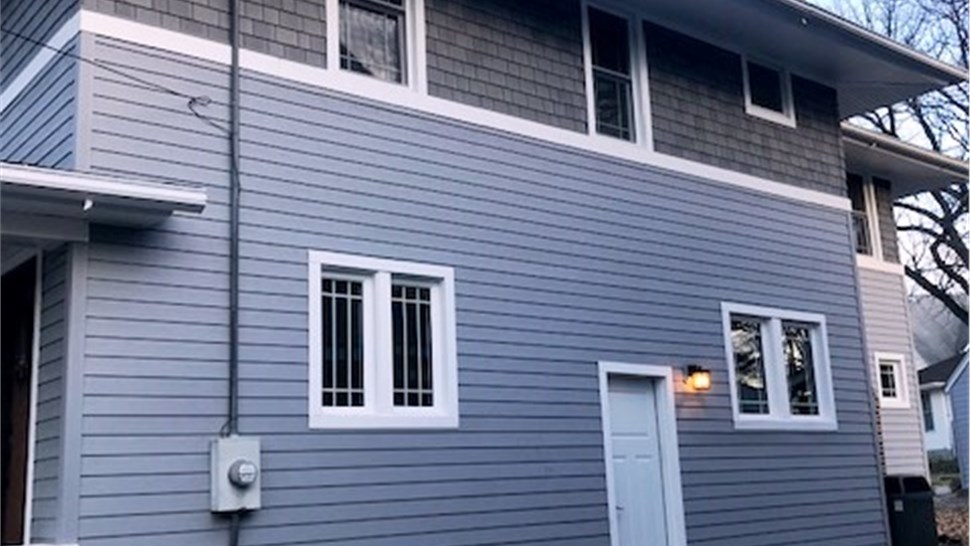 Siding Project in Mason City, IA by Midwest Construction