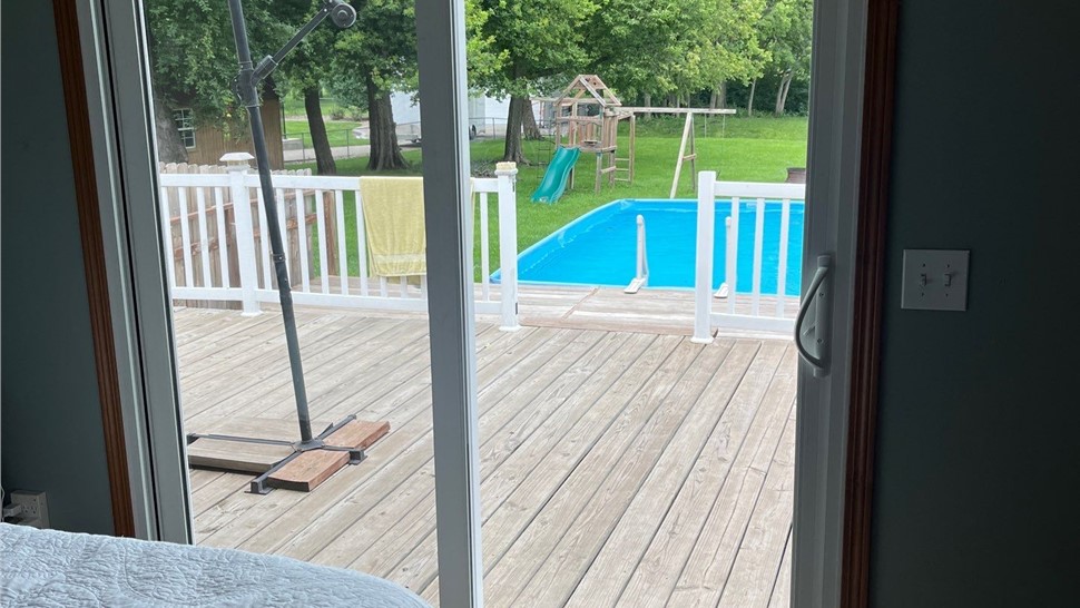 Patio Doors Project in Des Moines, IA by Midwest Construction