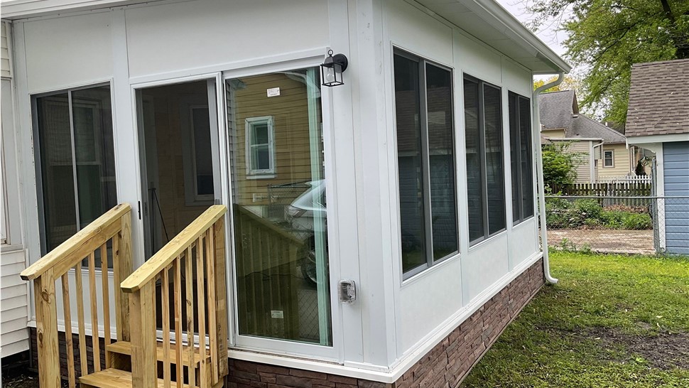 Sunrooms Project in Ames, IA by Midwest Construction