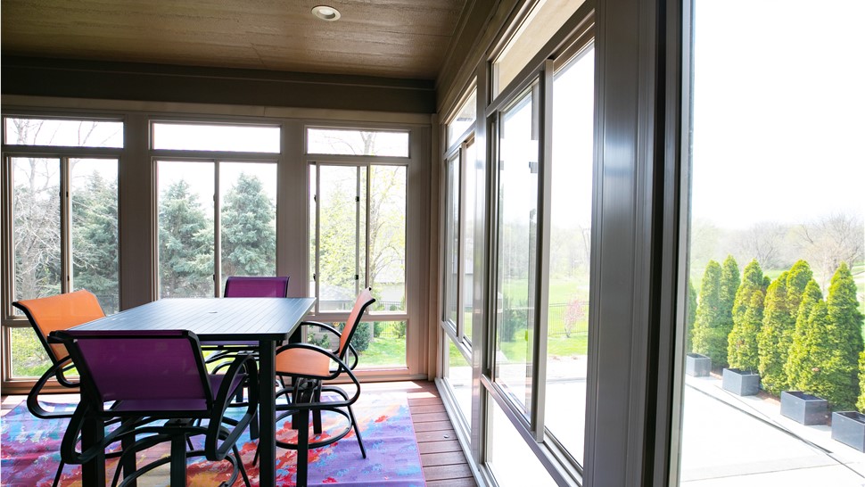 Sunrooms Project in Urbandale, IA by Midwest Construction