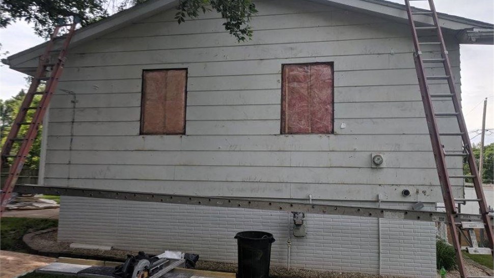 Siding Project in Des Moines, IA by Midwest Construction