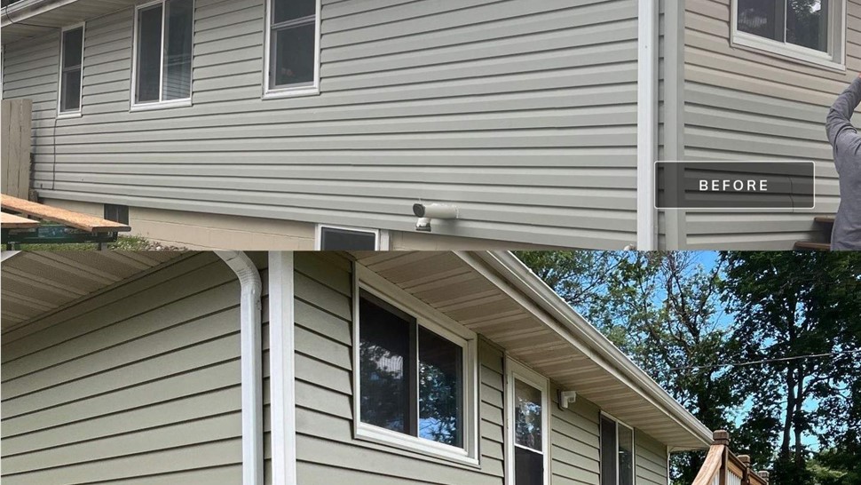 Siding Project in Des Moines, IA by Midwest Construction