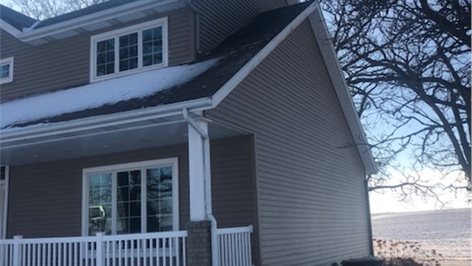 Siding Project in Forest City, IA by Midwest Construction