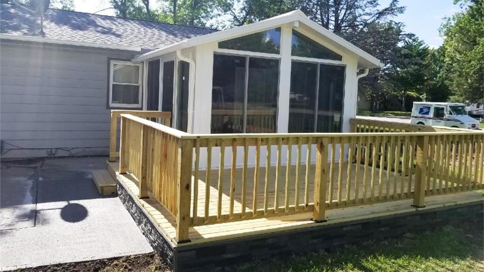 Sunroom Project Project in Ankeny, IA by Midwest Construction