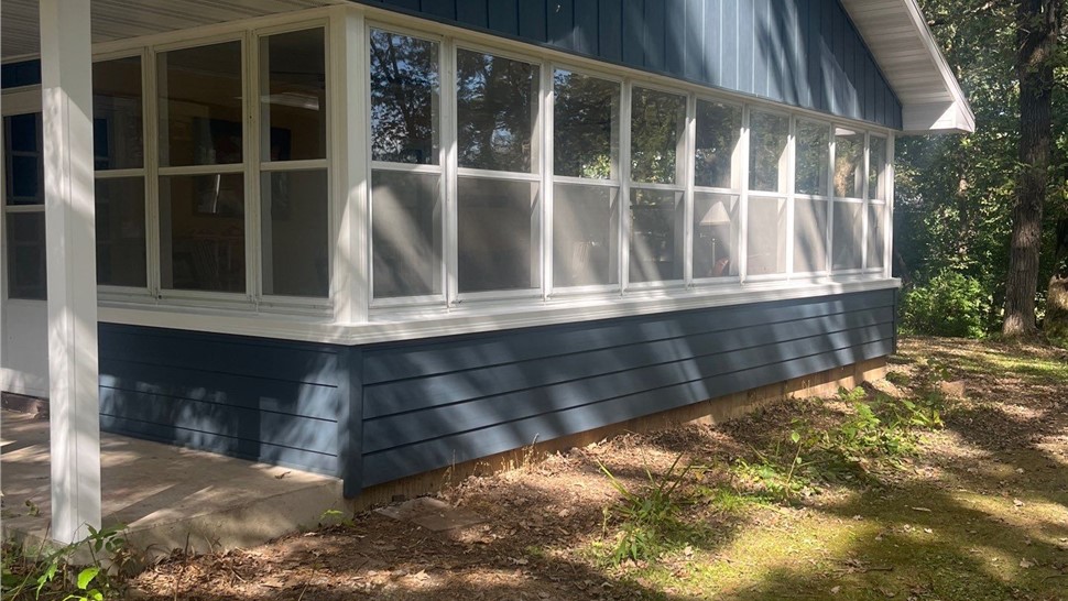 Windows Project in Charles City, IA by Midwest Construction