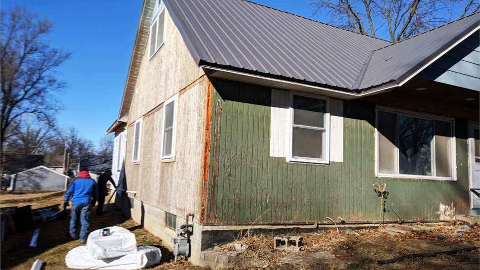 siding Project in Des Moines, Ia by Midwest Construction
