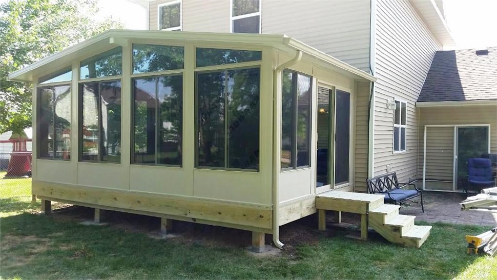 Sunroom Project Project in Des Moines, IA by Midwest Construction