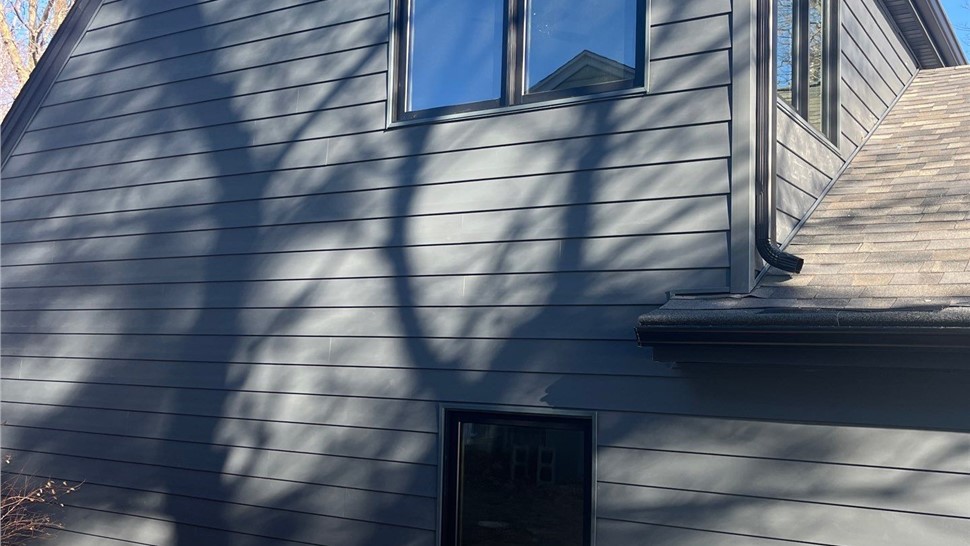 Roofing, Seamless Gutters, Siding Project in Ventura, IA by Midwest Construction