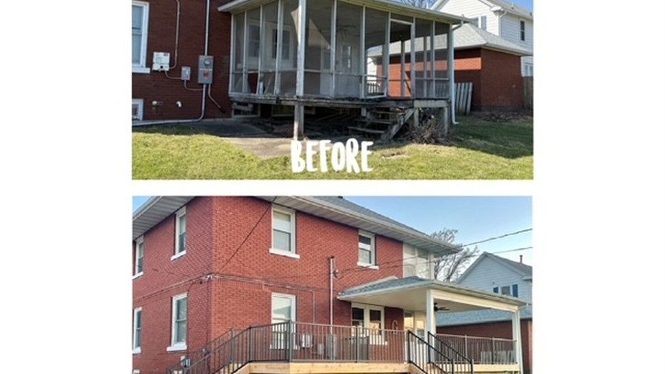 Decks Project in Gladbrook, IA by Midwest Construction