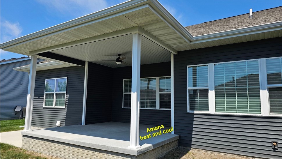 Sunrooms Project in Ames, IA by Midwest Construction