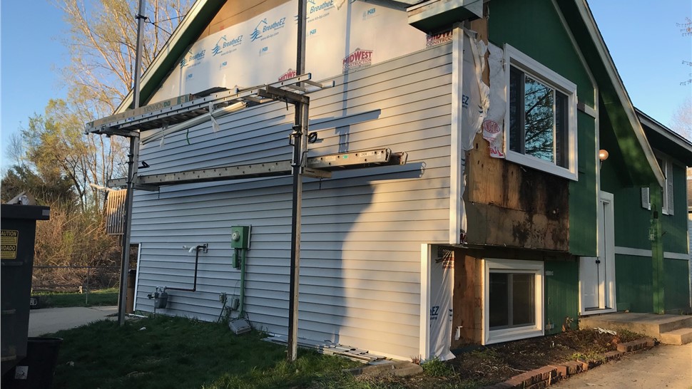 Windows Project in Johnston, IA by Midwest Construction