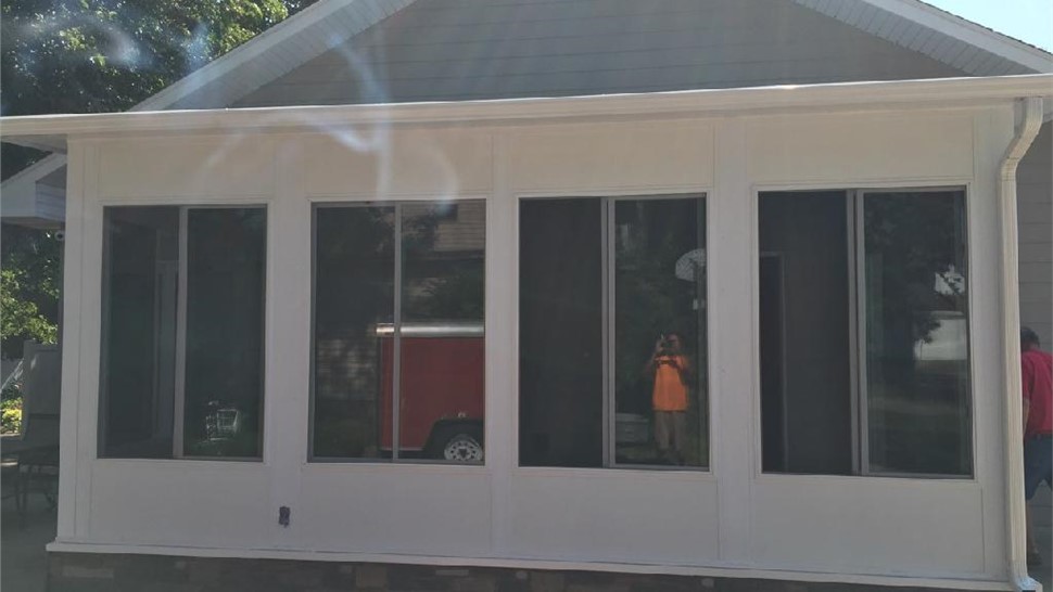 Sunrooms Project in Pella, IA by Midwest Construction