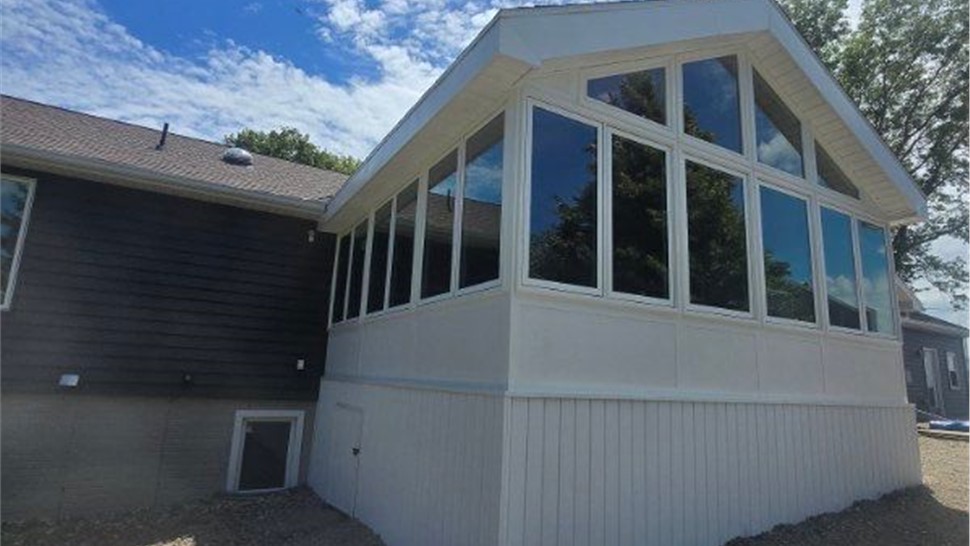 Siding, Sunrooms Project in Britt, Iowa by Midwest Construction