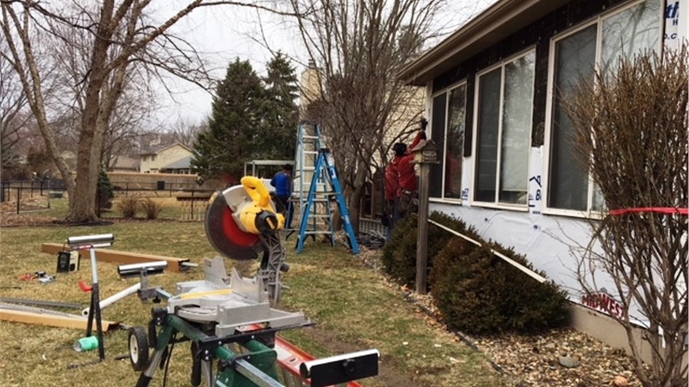 Siding Project in Urbandale, IA by Midwest Construction