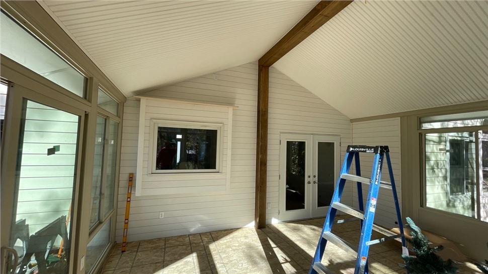 Decks, Sunrooms, Windows Project in Johnston, IA by Midwest Construction