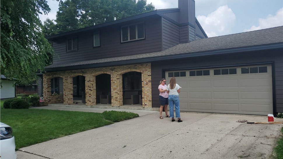 Siding Project in Mason City, IA by Midwest Construction
