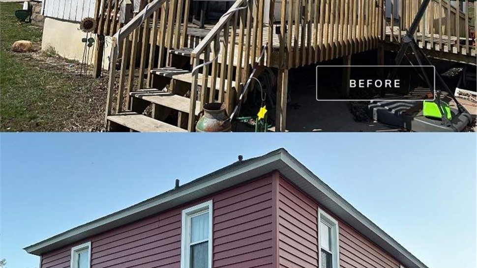 Siding Project in Clive, IA by Midwest Construction