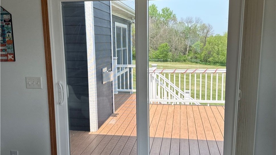 Doors Project in Earlham, IA by Midwest Construction