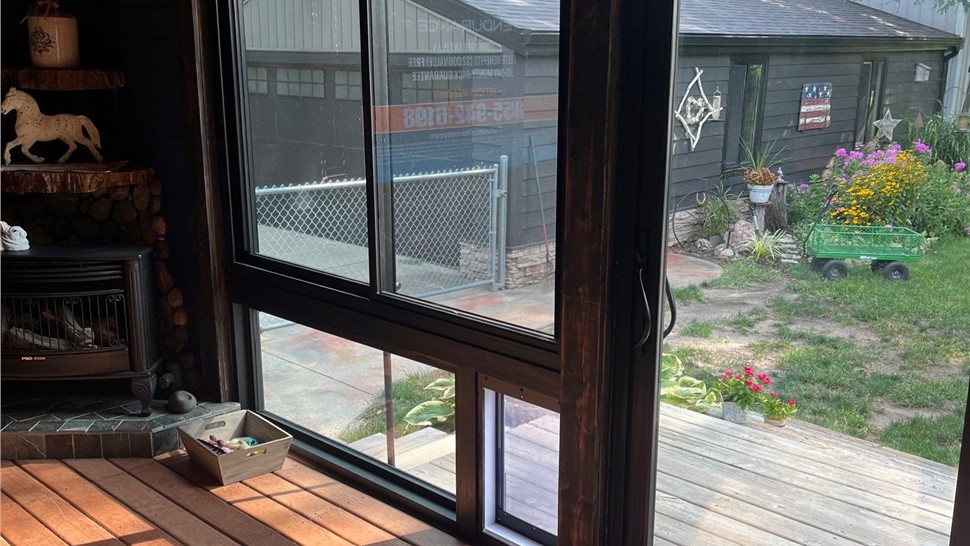 Patio Doors, Windows Project in Des Moines, IA by Midwest Construction