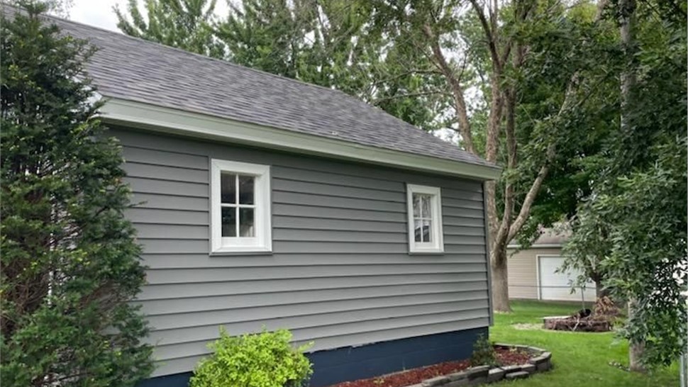 Siding Project in Mason City, IA by Midwest Construction