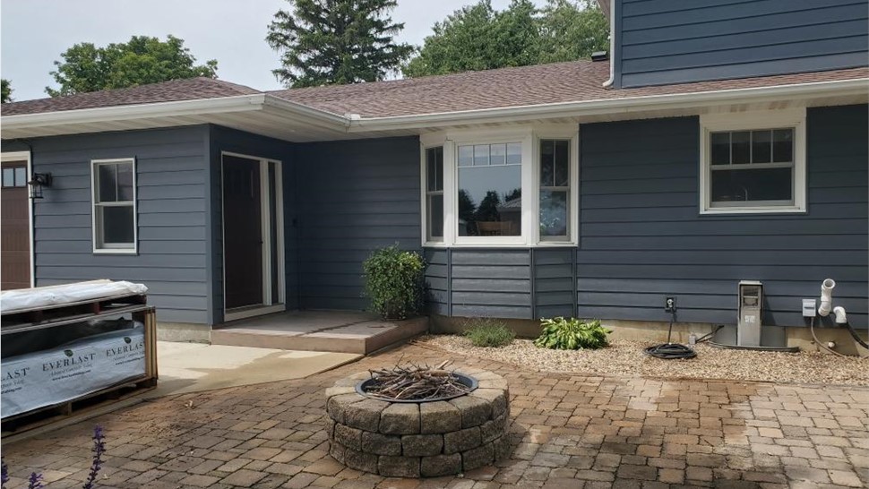 Siding Project in Orchard, IA by Midwest Construction