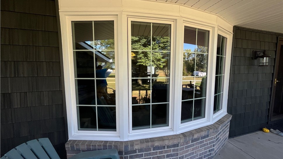 Patio Doors, Siding, Windows Project in Kelley, IA by Midwest Construction
