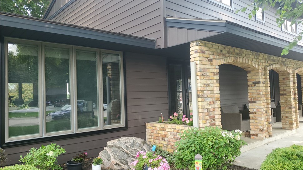 Siding Project in Mason City, IA by Midwest Construction