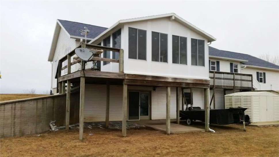 Sunroom Project Project in Guernsey, IA by Midwest Construction