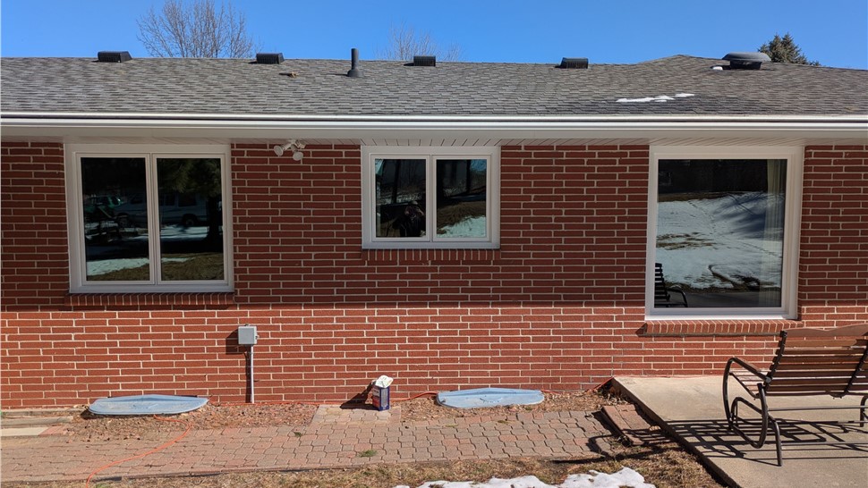 Windows Project in West Des Moines, Iowa by Midwest Construction