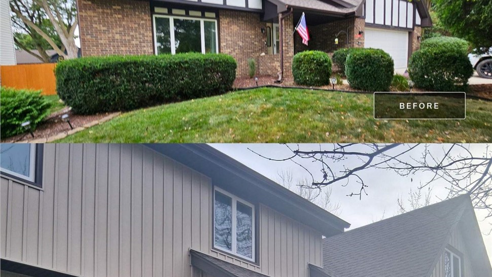 Siding Project in Urbandale, IA by Midwest Construction