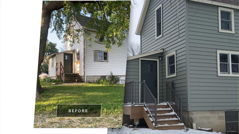 Decks, Roofing, Siding, Windows Project in Belmond, IA by Midwest Construction