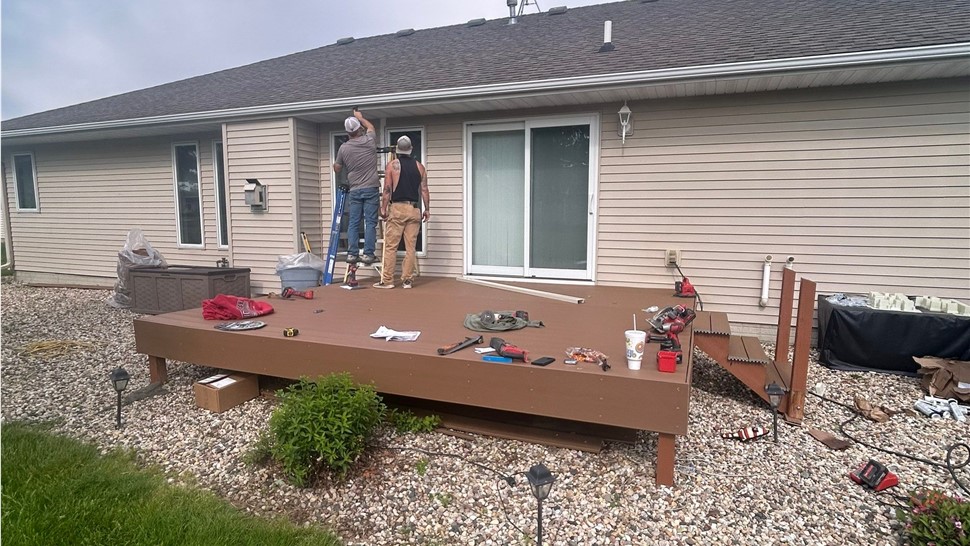 Sunrooms Project in Mason City, IA by Midwest Construction