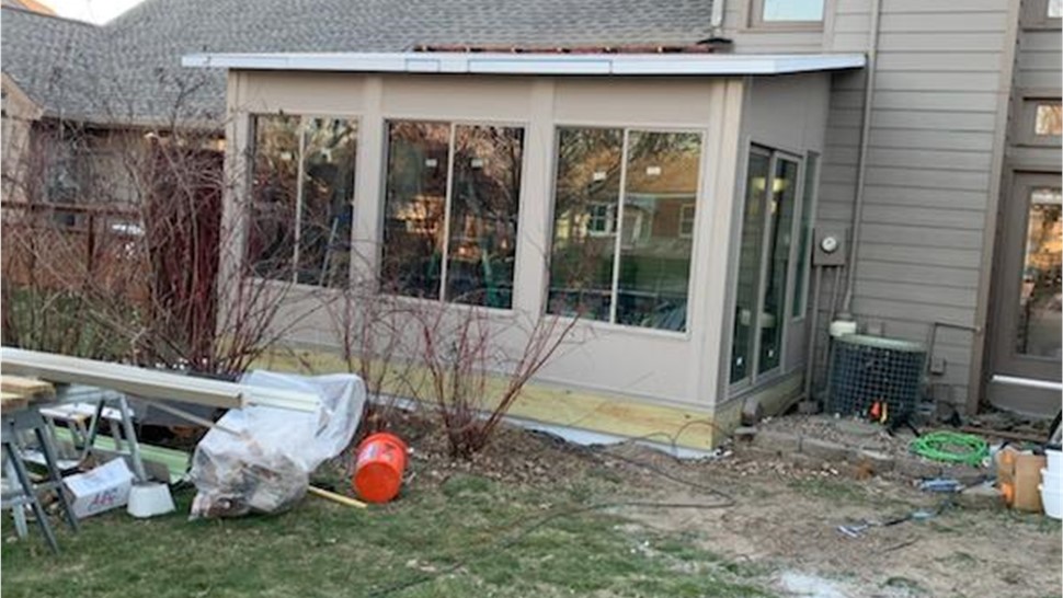 Sunrooms Project in West Des Moines, IA by Midwest Construction