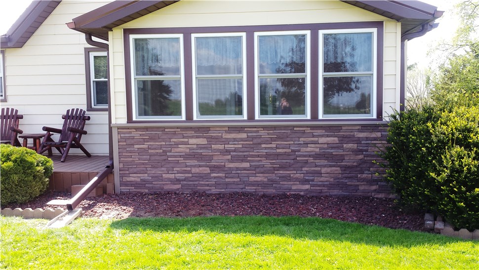 Windows Project in Kellogg, IA by Midwest Construction