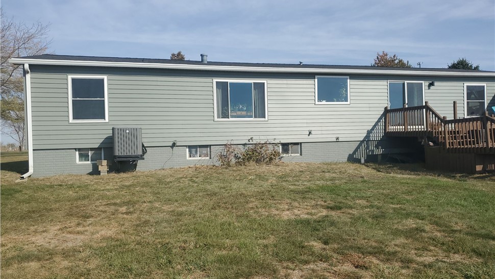 Siding Project in Lacona, IA by Midwest Construction