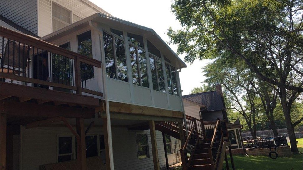 Sunrooms Project in Pella, IA by Midwest Construction