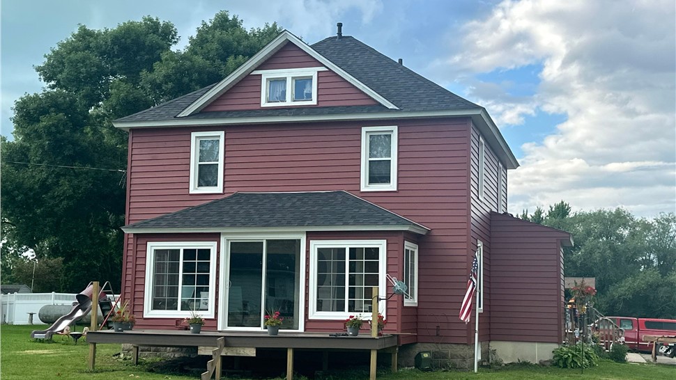 Siding Project in Clive, IA by Midwest Construction