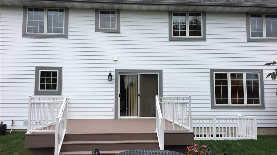 Siding Project in Winnebago Heights, IA by Midwest Construction