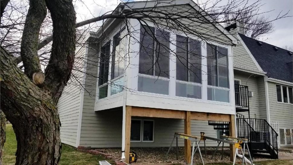 Sunroom Project Project in Ames, IA by Midwest Construction