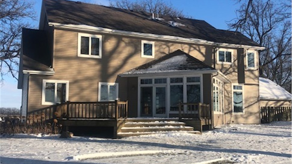 Siding Project in Forest City, IA by Midwest Construction