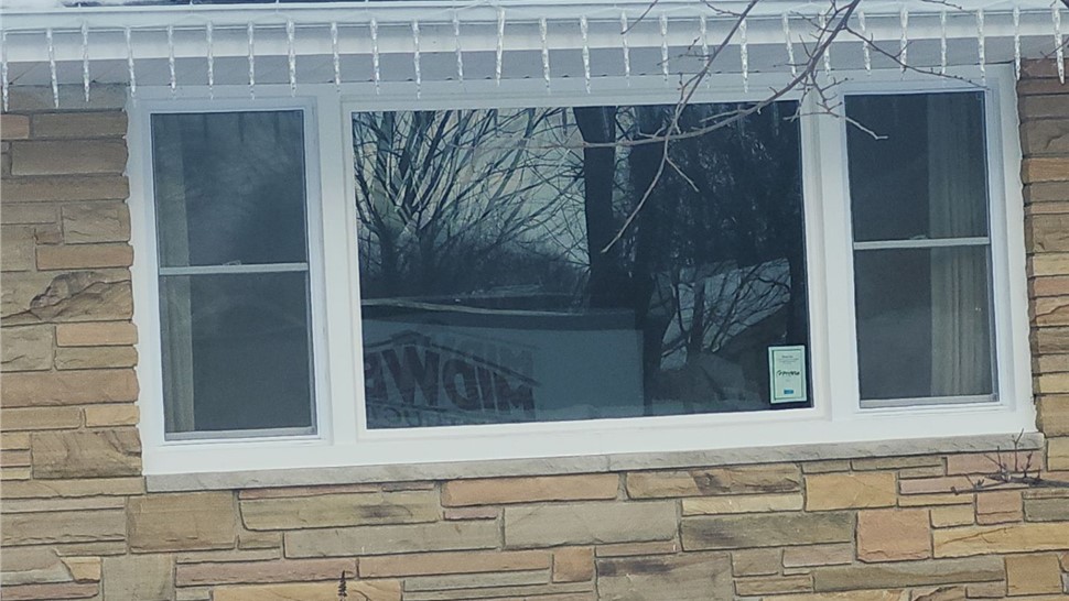 Windows Project in Mason City, IA by Midwest Construction