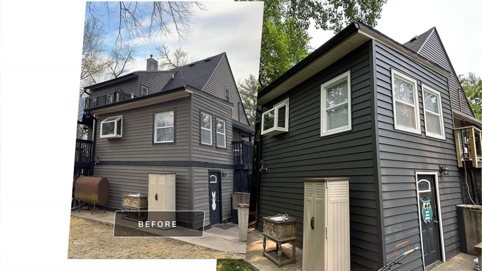 Siding Project in Des Moines, IA by Midwest Construction